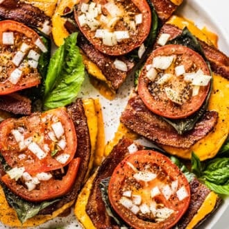 Bacon Cheddar Open-Faced Sandwiches