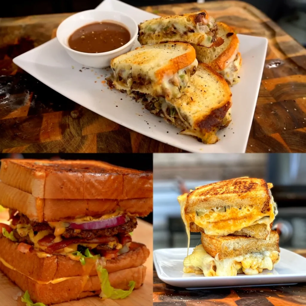 Blackstone Cheesesteak Grilled Cheese Recipe