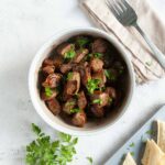 Griddle-Seared Steak Bites with Optional Berry Twist