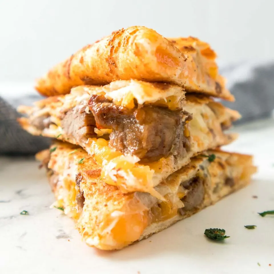 Blackstone Cajun Steak Quesadillas