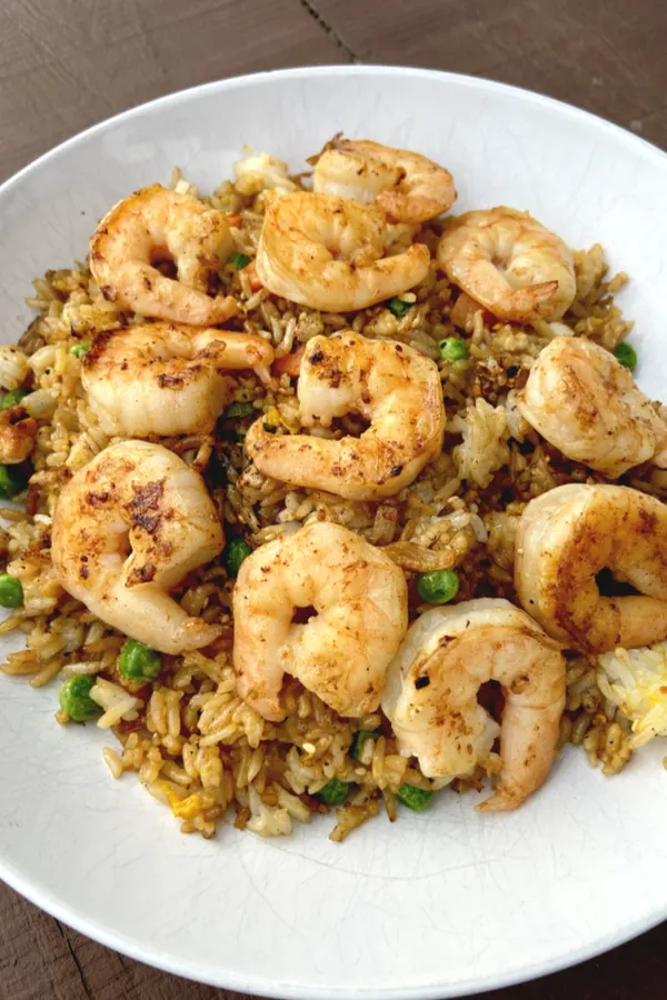 Hibachi-style Shrimp Fried Rice!