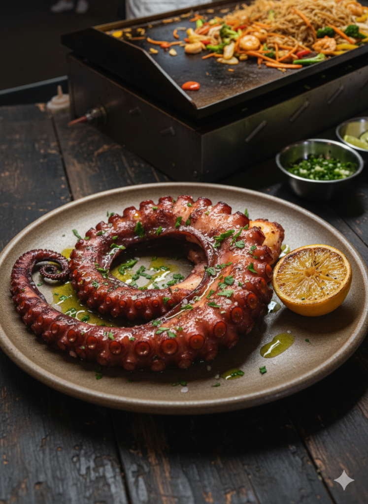 Griddled Octopus