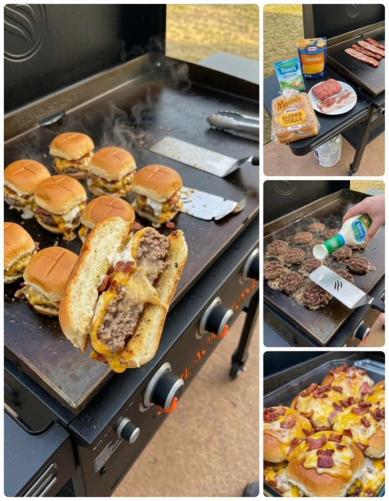 ltimate Griddle Sliders & Loaded Hot Dog Bun Burgers